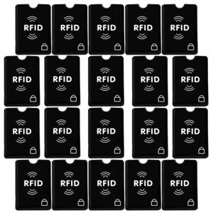 8379 Set Of 20 Rfid Blocking Sleeves Best Way To Protect Your Cards